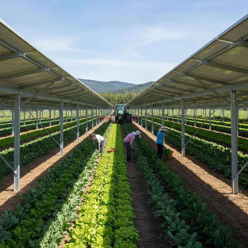 Agrivoltaics: How Farmers Are Using Solar Panels to Grow More Food (And Earn More Money)